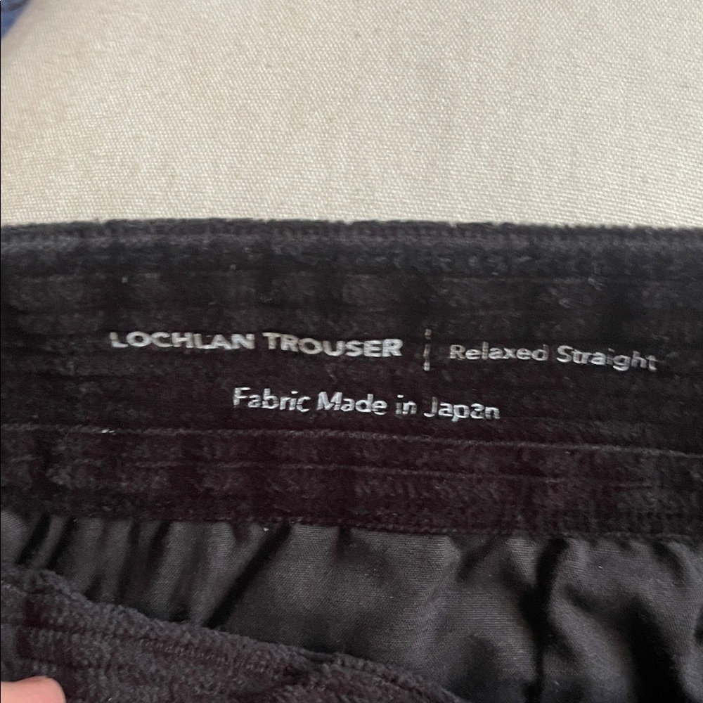 AG Adriano Goldschmied Lochlan Corduroy Relaxed Straight Trouser 32 x 34 - Picture 9 of 11